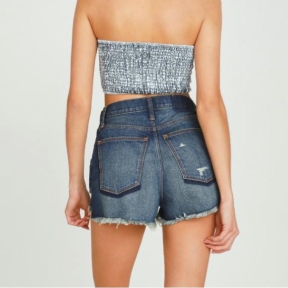 Vintage Havana NWT washed denim tie from bandeau top SIZE MEDIUM - Picture 7 of 7